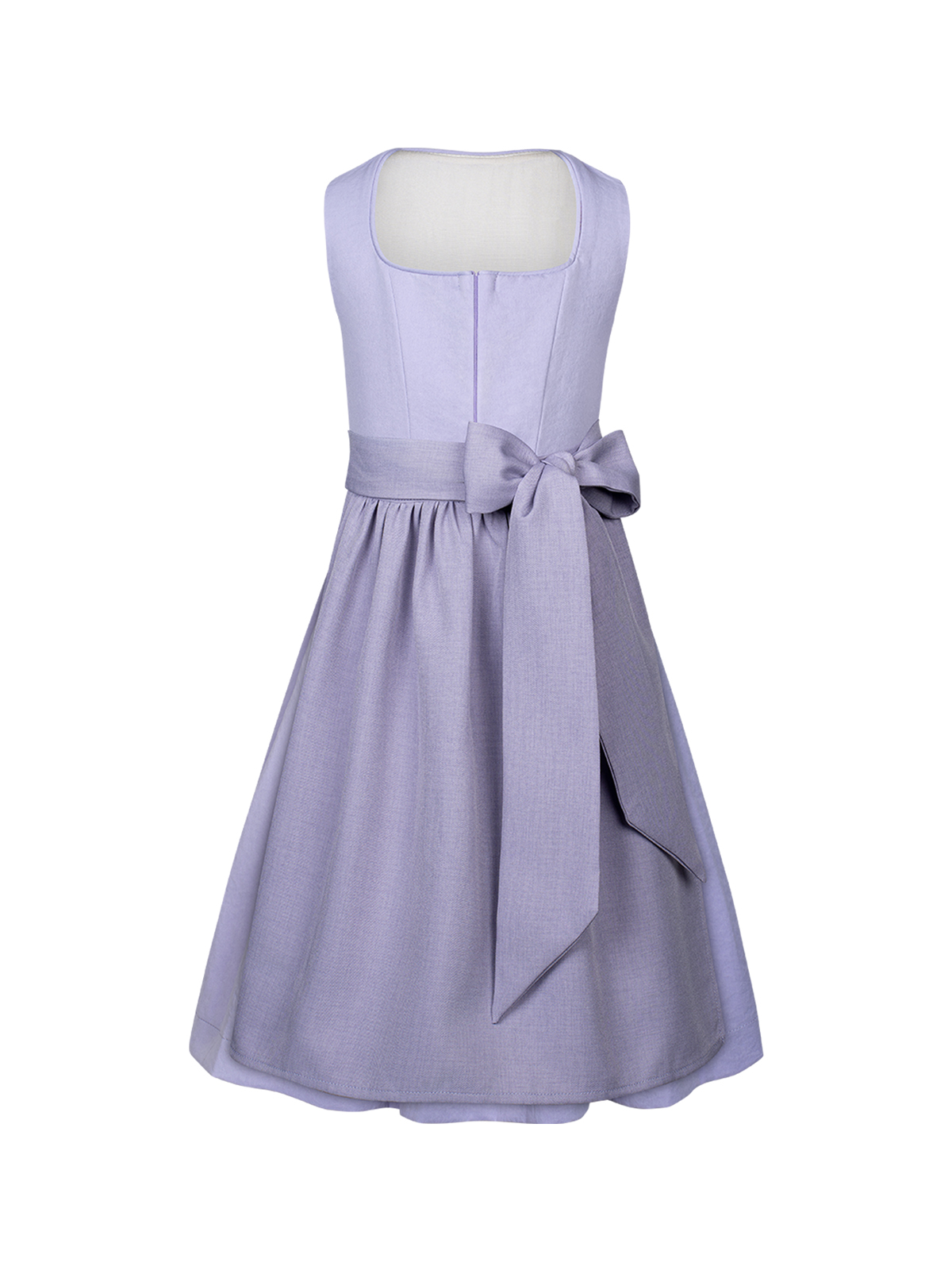 Modernes Dirndl Leder in Lila