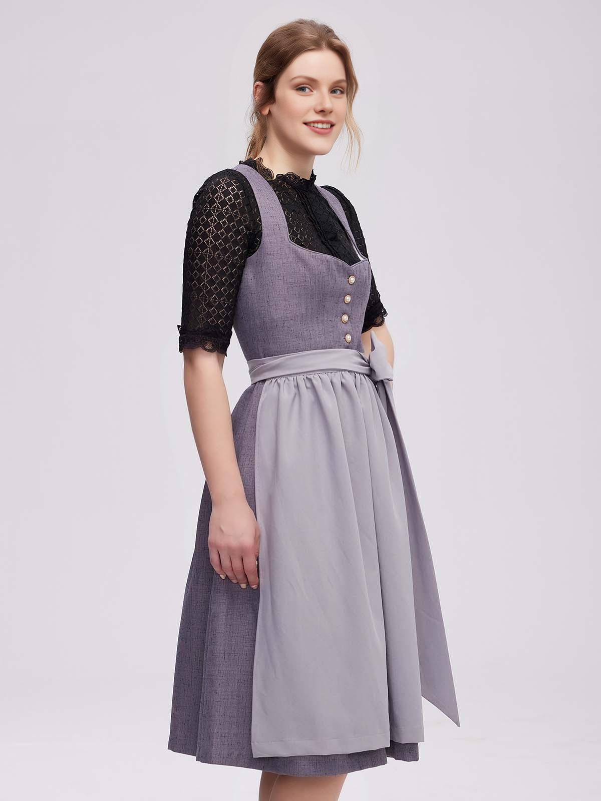Mini-Dirndl Extra Kurz Schwarz