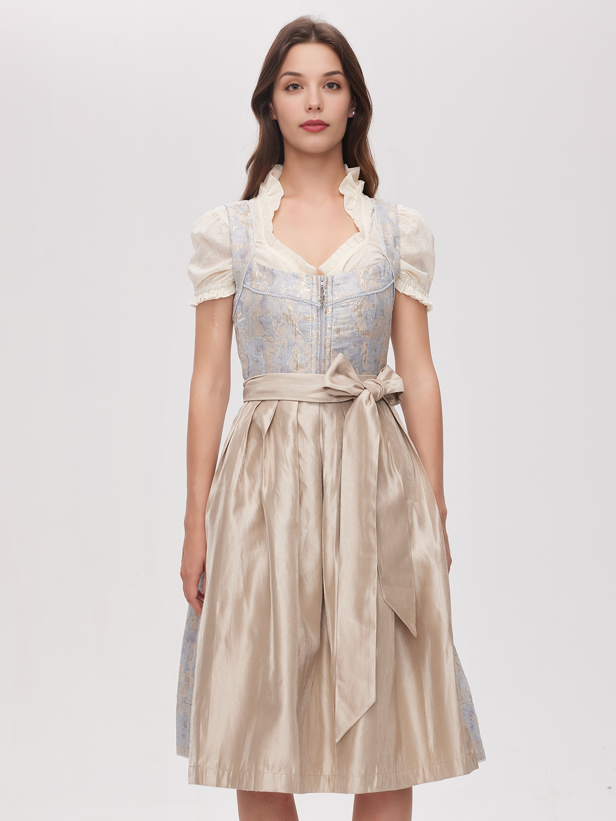 Dirndl in Blau